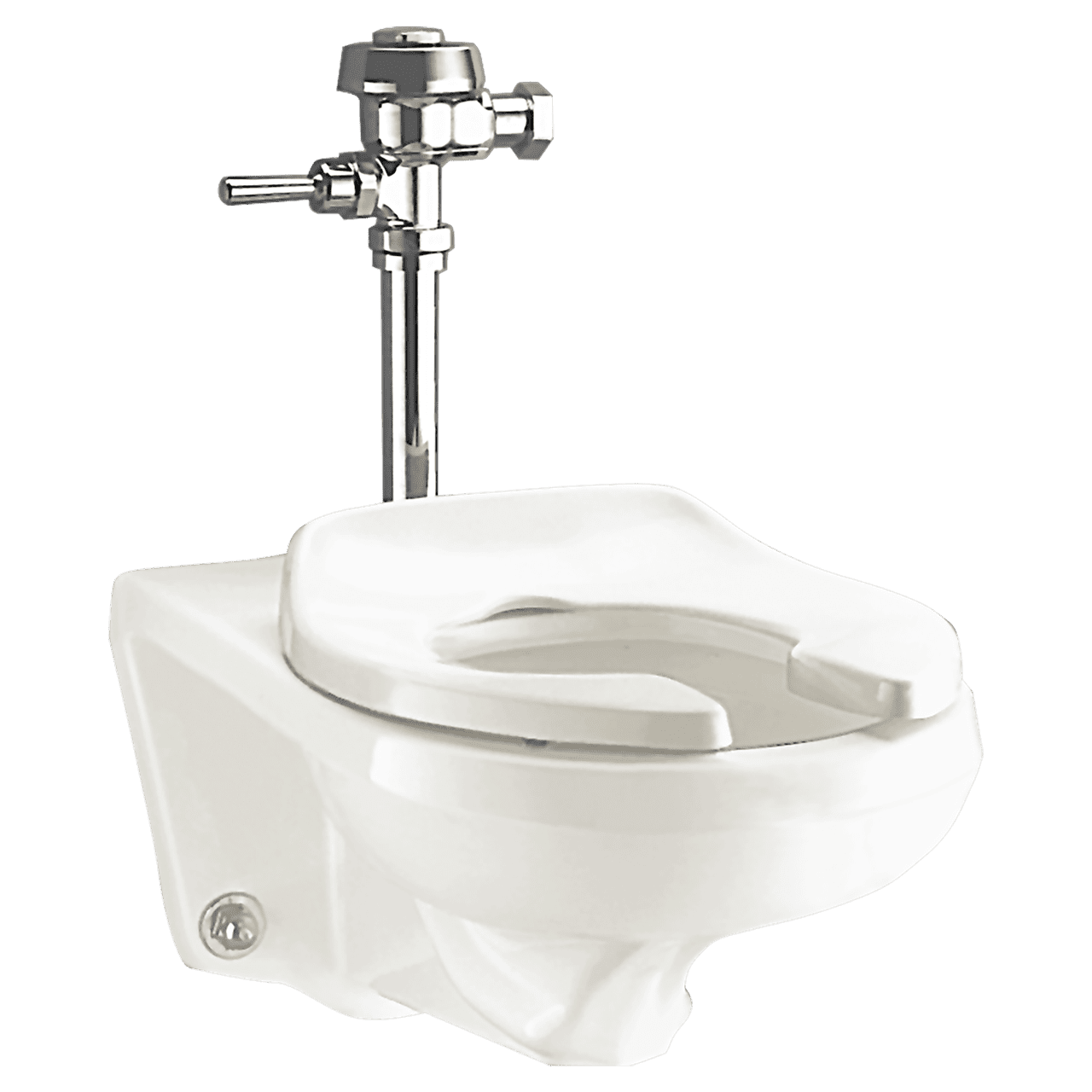 American Standard Afwall FloWise Elongated Toilet Bowl Only in White