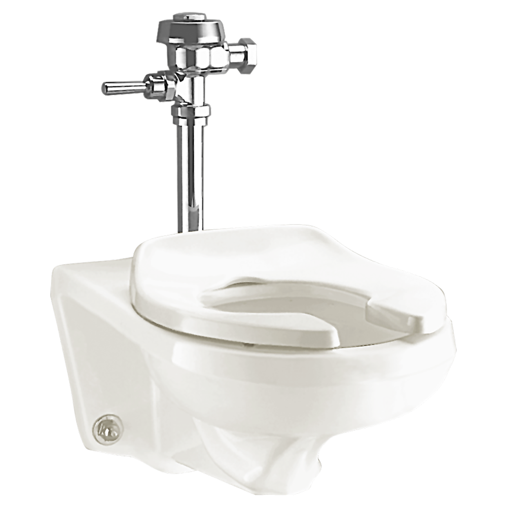 American Standard Afwall FloWise Elongated Toilet Bowl Only in White