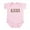 Petal Pink, variant on CafePress - Alaska Coffee And Stars Body Suit - Baby Light Bodysuit, Size Newborn - 24 Months
