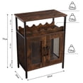 thumbnail image 3 of Gabinete Bar Organizador para Botellas y Copas con Puertas y Diseño Multifuncional, 3 of 9