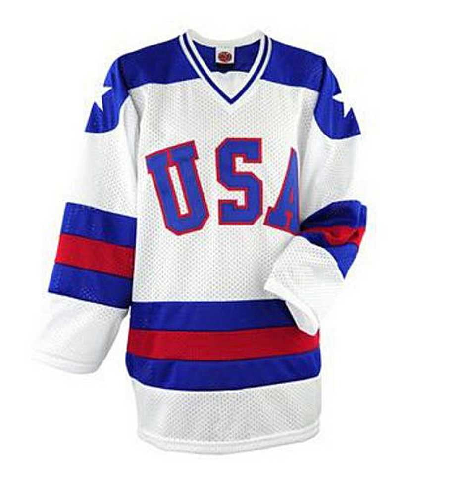Team USA Olympic Hockey Jersey History 1920-2010
