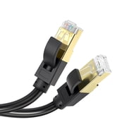 Cat7 Ethernet Cable 3ft High Speed 10Gbps, RJ45 LAN Network Cable with Shielded, Weatherproof Internet Network Patch Cord for Gaming, PS5/4/3, Xbox, Modem, Router