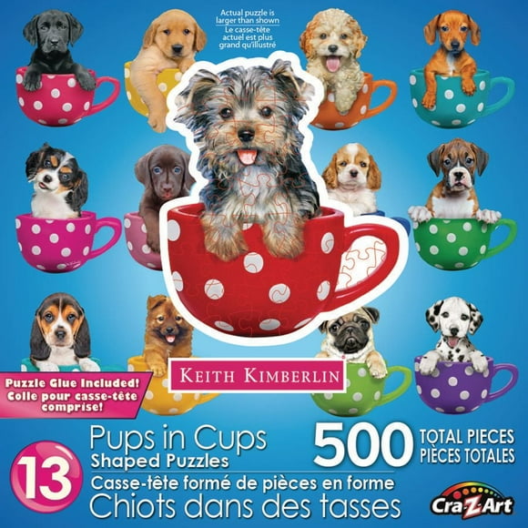 Cra-Z-Art 13 mini-chiots en forme de tasses, 500pcs