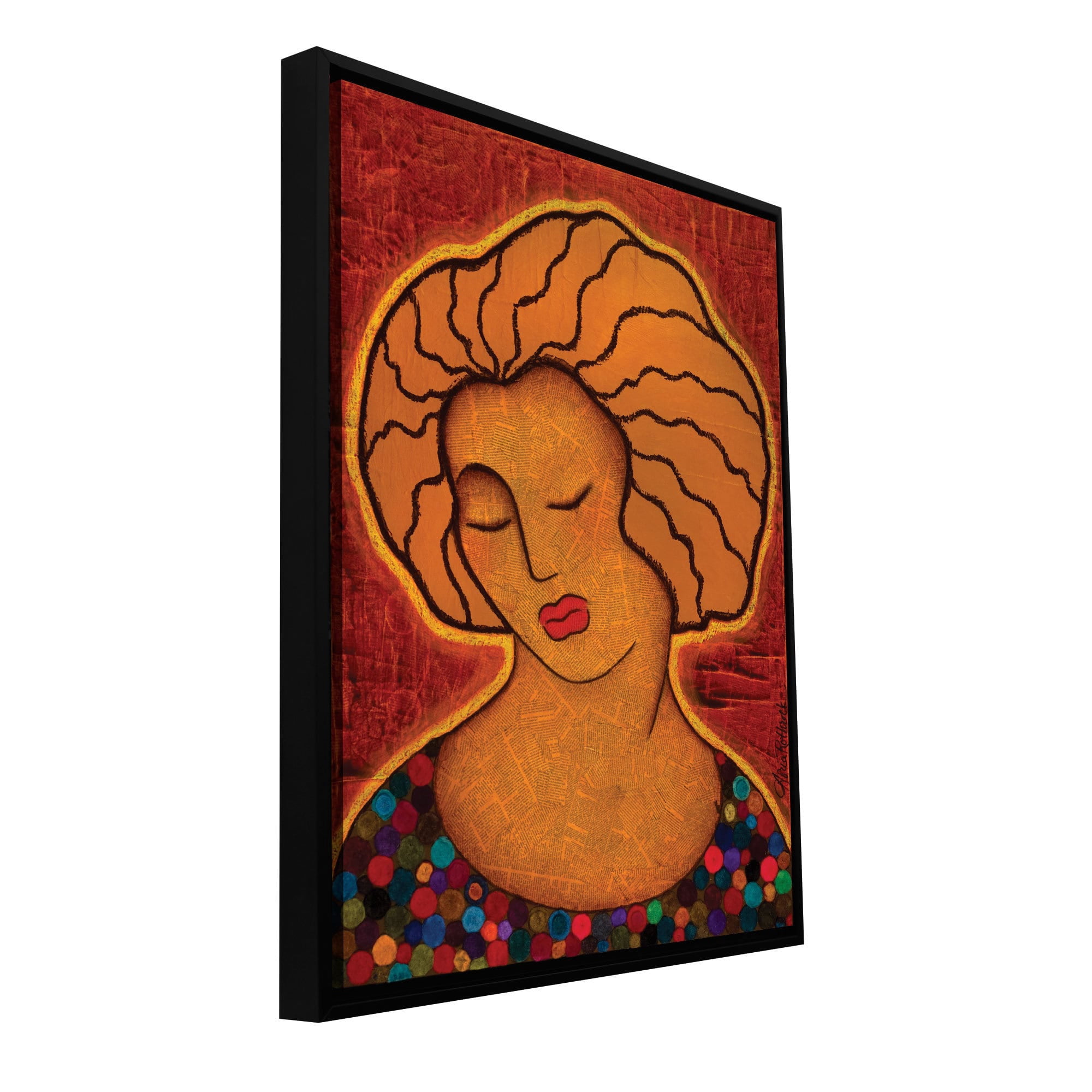 ArtWall Gloria Rothrock's Alignment, Gallery-Wrapped Floater-Framed Canvas