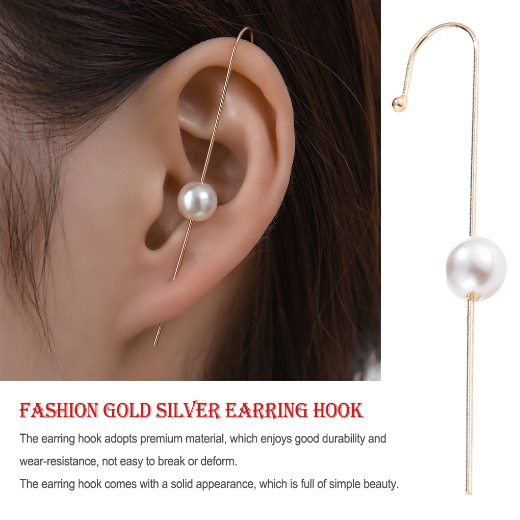 Amazon.com: Iaceble Star Ear Wrap Crawler Hook Earrings Stars Long Piercing  Wrap Climber Earrings Boho Silver Ear Hook Earrings Multi Star Ear Cuff  Earrings Jewelry for Women and Girls : Clothing, Shoes