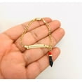 thumbnail image 5 of Gold Yellow / White Baby Bracelet ID Kids Children Azabache Pulsera Oro Real - Prime Jewelry 269, 5 of 7