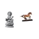 thumbnail image 1 of Estatua De Caballo Guan Yin, Figura Coleccionable De Feng Shui, Escultura Artística De Buda Femenino, Adorno Para Pasillo Interior, Mesa, Centro De Mesa, Decoración De Escritorio,, 1 of 8
