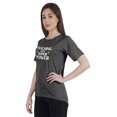 thumbnail image 3 of Inkmeso Haut Col Rond pour Femmes Enseignement Est Mon Super Pouvoir Citation Graphique T-Shirt, 3 of 6