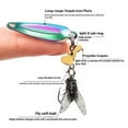 thumbnail image 6 of Metal Lure Spoon Spinner Propeller Sequins Insect Bait Bug Worm Flies Lure Fishing Set Fishing Lures Trout Bass, 6 of 10