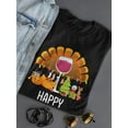 thumbnail image 3 of Happy Hallothanksmas T-Shirt Women -Smartprints Designs, Female Medium, 3 of 4