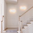 thumbnail image 5 of Aplique de pared, lámpara de pared de 12 W, iluminación de pared impermeable IP20, diseño moderno, elegante dormitorio, aplique de pared para pasillo, blanco cálido, blanco [Clase energética G], 5 of 5