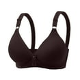 thumbnail image 1 of Yuzhih Full Coverage Bras for Women No Underwire Support Lift Seamless V Neck Comfortable Bra Everyday Bralettes, 1 of 6