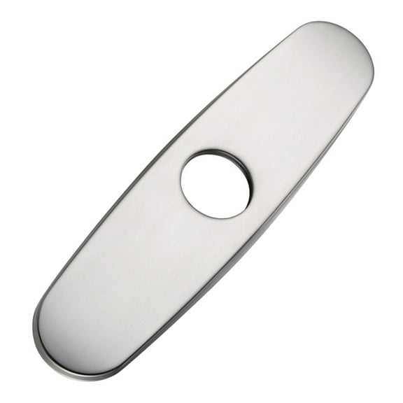 HAKIDZEL Faucet Panel Silver 1Pack 10X2.4X0.4In For Kitchen Sinkhole