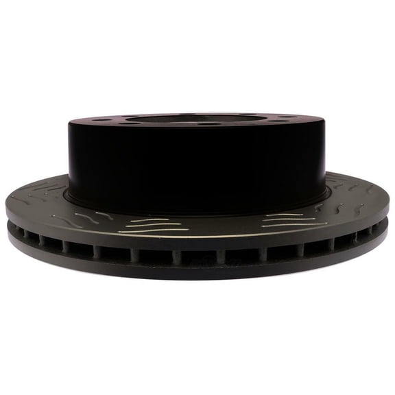 Acdelco 18A926SD Disc Brake Rotor 8 Lug Holes, Cast Iron Slotted, Turned,