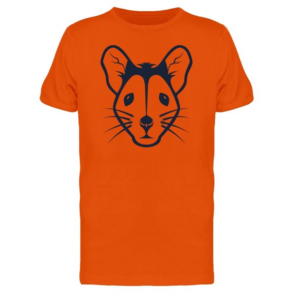 Grunge Mouse Head Hipster Face Tee Men's -Image by Shutterstock