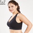 thumbnail image 4 of Plus Size Bras For Women Seamless Bra With Pads Women Plus Size Bra 5XL 6XL Vest Wireless Breathable Comfortable, 4 of 6