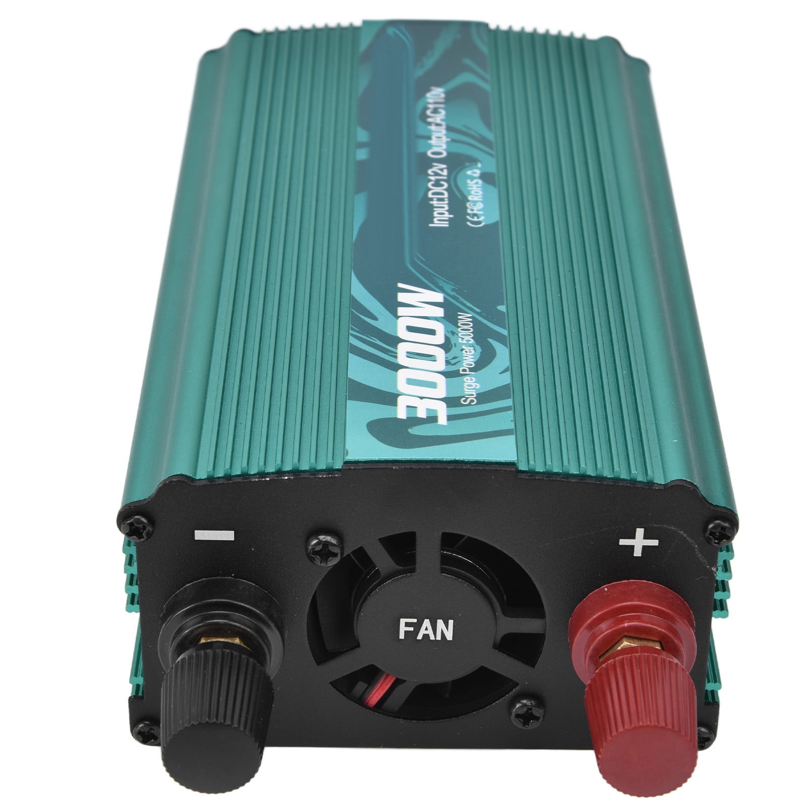 Tebru 9YUXpDs-12 12V 3000W Continuous Power Inverter with Overload Protection for Electric Light