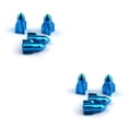 thumbnail image 3 of Speravity 4 Uds tapas de vástago de válvula de neumático accesorios de cobertura profesional componentes modificados reemplazar accesorio rueda cubierta Naranja 2piezas Speravity CBP434698, 3 of 5