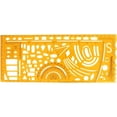 thumbnail image 1 of HUGFEGWE Geometric Drawing Template, Measuring Rulers, Plexiglass Measuring Templates, Plastic Geometry Stencils for Office and School, Building Formwork, Drawings Drafting 1 Pcs CJB91-22602, 1 of 7