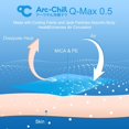 thumbnail image 2 of Quntis Pillowcases, 2 Pack Ultra Cooling Pillowcases with Japanese Arc-Chill Q-max 0.55 Cooling Fiber, Fit Standard & Queen Size Pillows, Anti-Static Perfect for Hair/Skin, Night Sweat-Gray, 2 of 7