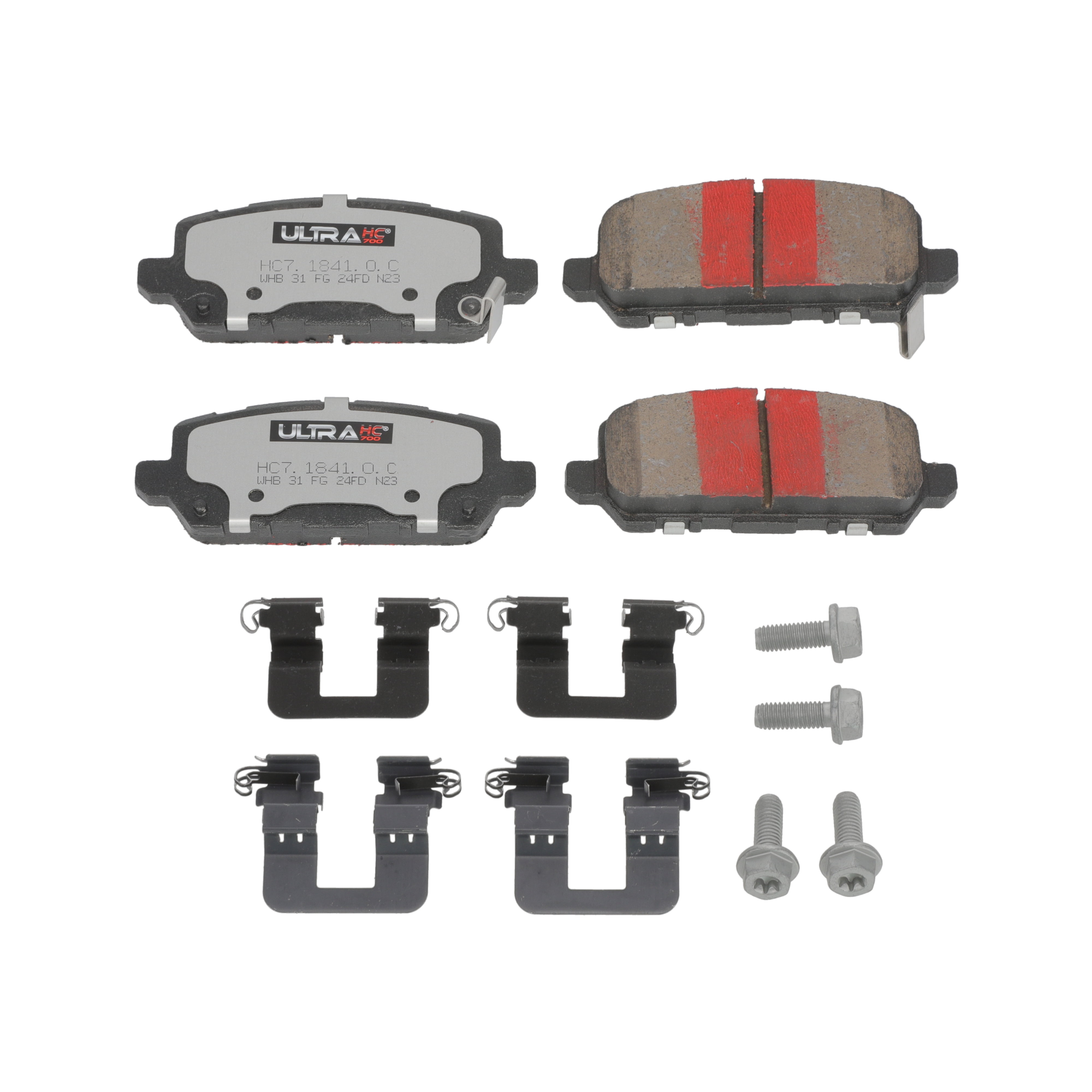 UltraHC 700 Brake Pad Set, Rear HC7.1841.0.C, Honda HR-V 2022-2016