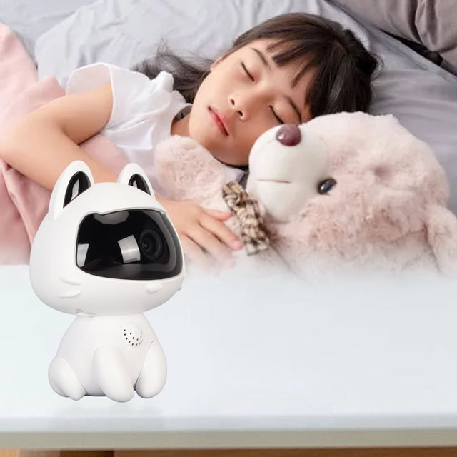 Baby Monitor, 2 Way Talk WiFi Baby Monitor 1080P 2MP IR Night Vision Mobile App Control for Baby for Home