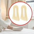thumbnail image 6 of BLESIYA Five Toe Socks Boat Socks Portable Ankle Toe Socks for Casual Outdoor Ladies Skin, 6 of 8