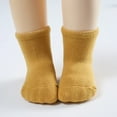thumbnail image 5 of JAJAHO Baby Crew Socks Toddler Boys Girls Soft Lightweight Summer Breathable Solid Color Socks 0-36M Cozy Sock, 5 of 6