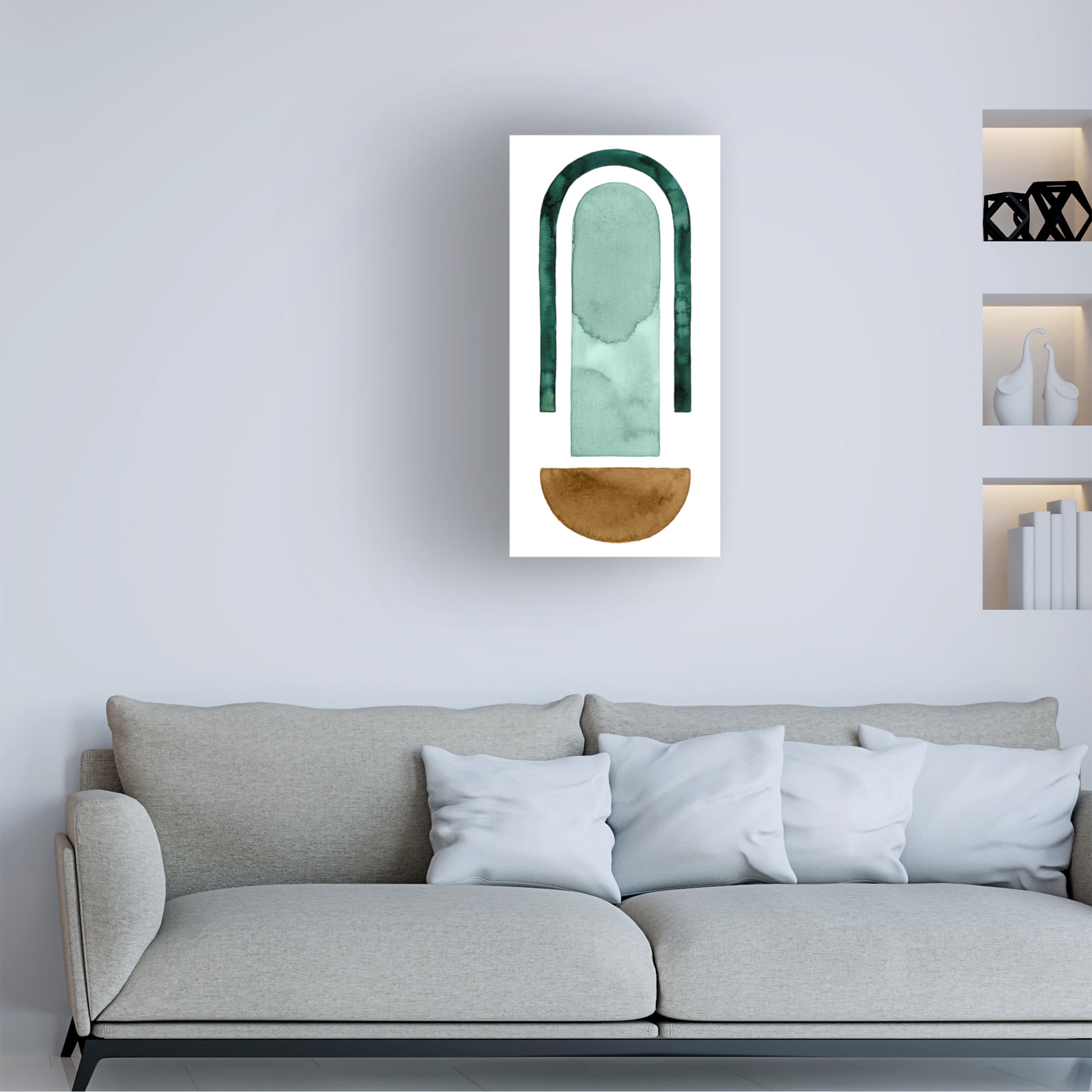 Grace Popp 'Strata Shift IV' Canvas Art