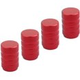 thumbnail image 2 of Bouchons de Valve pour Jeep Pickup SUV Pneus, Rouge, 2 of 4