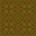 thumbnail image 1 of Ahgly Tapis d'Intérieur Lavable en Machine Carré Transitionnel Rouge Brun, 8 Pieds Carré, 1 of 7