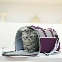 HongHeng Cat, Carrier for Small Mediums Puppies up to 15 Lbs, Soft Sided, Collapsible Travel Puppy Carrier