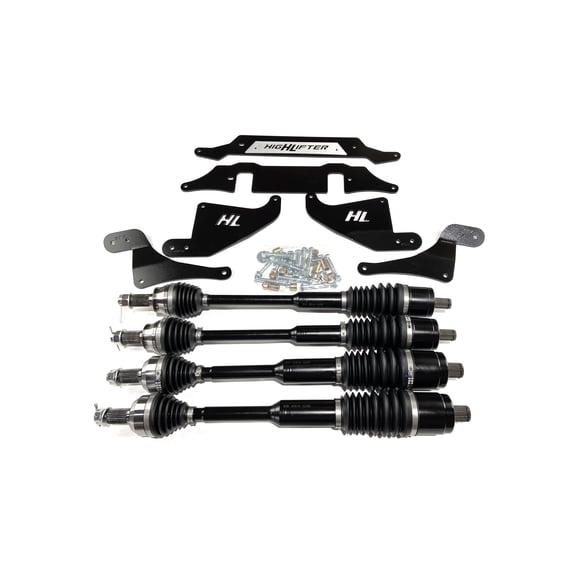 Monster CV Axle Set with 2" Lift Kit for Polaris RZR S 900 RZR S 1000, XP Series, High-Angle