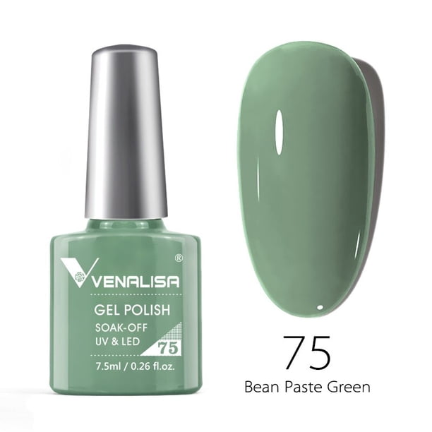 VENALISA Nail Art Holográfica Camuflaje Esmalte de uñas a todo color Manicura Laca Esmalte LED Gel Soak Off Laca Efecto de brillo Tan Jianjun unisex