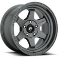 thumbnail image 2 of Fuel 1PC Aluminum Rim D665 SHOK 17X10in Matte Gun Metal Finish, D66517008447, 2 of 3