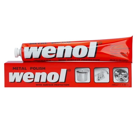 100g RED WENOL METAL POLISH CLEANER ALL FOR BRASS COPPER STAINLESS STEEL TUBE