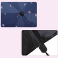 thumbnail image 4 of Unique Bargains Portable Manual Open Close Rain Umbrella Navy Blue, 4 of 6