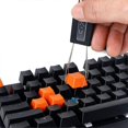 thumbnail image 2 of New Fashion Kingdom Keycap Puller Switch Puller Stainless Steel Keycap Removal Tool with 2 Pcs Keyboard Cleaning Brush for Mechanical Keyboard, 2 of 5