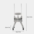 thumbnail image 2 of pitrice Manual Potato Chips Maker Chopper Slicer Vegetable Fruit Processing Equipment Slitting Machine Vertical Kitchen Food Processing Equipment, 2 of 9