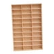 thumbnail image 1 of Estante de exhibición de madera, estantes multifunción, vitrina, organizador de almacenamiento, 30 Cuadrícula, 1 of 7