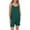 3#Green, variant on AUNVITO Girls Summer Sleeveless Casual Thin Straps Overalls Shorts with Pockets