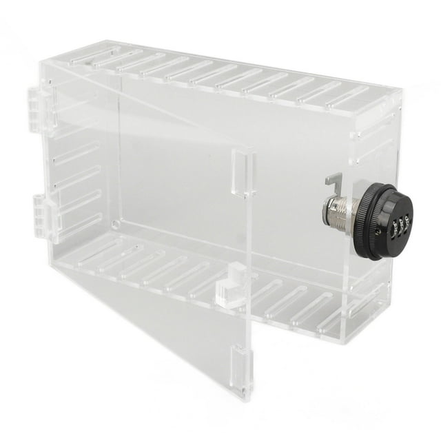 Thermostat Lock Box, Large Clear Acrylic Guard, Thermostat Protective Guard For Home, Office, School