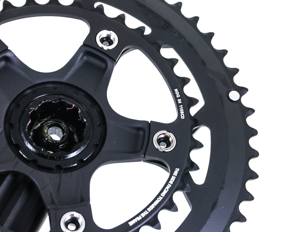Rotor 3D30 Road Tri Bike Crankset 52 36T 170mm 110BCD 10 11s