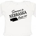 thumbnail image 4 of Inktastic Someone in Nebraska Loves Me Boys or Girls Long Sleeve Baby Bodysuit, 4 of 5