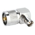 thumbnail image 1 of 1 Uds UHF PL-259 macho a BNC hembra adaptador de ángulo recto conector adaptador Coaxial RF, 1 of 8