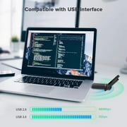 Wonlink 1300Mbps WiFi Adapter for PC,2.4G/5.8G Wireless Network Dongle USB Wifi Adapter for Win10/11