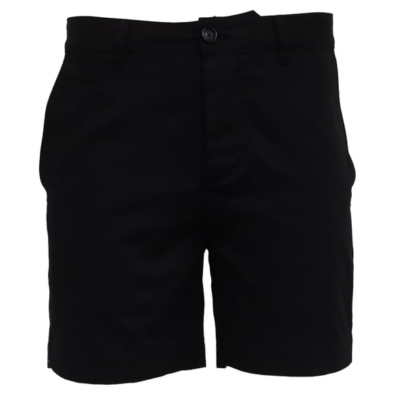 Pre-Owned AMI Bermuda Shorts in Black Cotton