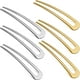 thumbnail image 1 of Pieza de metal simple en forma de U Pinza para el cabello Horquilla Horquilla Palo Pinza para el cabello francés Pinza para el cabello de 2 puntas para damas Niñas Accesorio para el cabello para moño Vhermosa CDWJ118, 1 of 4