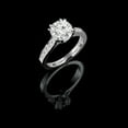 thumbnail image 4 of 2.20 Cts Cushion Engagement Ring/18K White Gold Plated Ring , Moissanite Bridal Ring, Genuine Moissanite Ring, Solitaire Ring, Moissanite Diamond Ring, 4 of 4