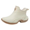 thumbnail image 3 of Willtoo Mens Short Ankle Rain Boots Waterproof Slip‑On Garden Shoes Non‑Slip Soft Thick Sole Lightweight Durable Outdoor Work Boots, 3 of 6